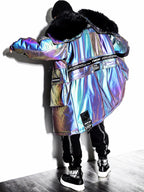 ABRIGO PARKA REFLECTANTE