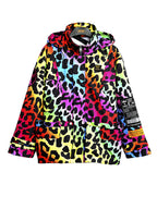 ANIMAL PRINT PUFFER PARKA