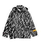 ANIMAL PRINT PUFFER PARKA