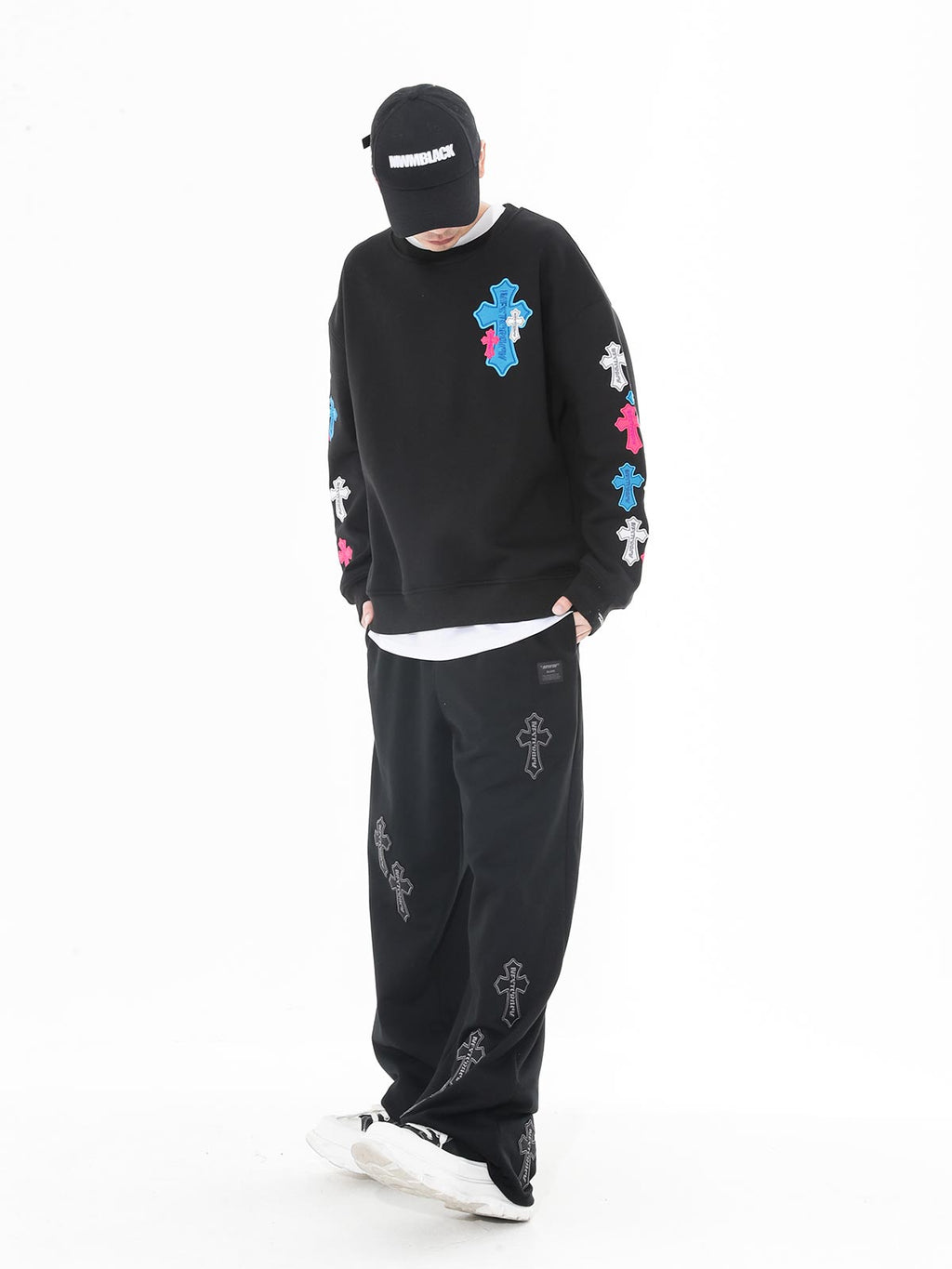 CRISS-CROSS TROUSERS