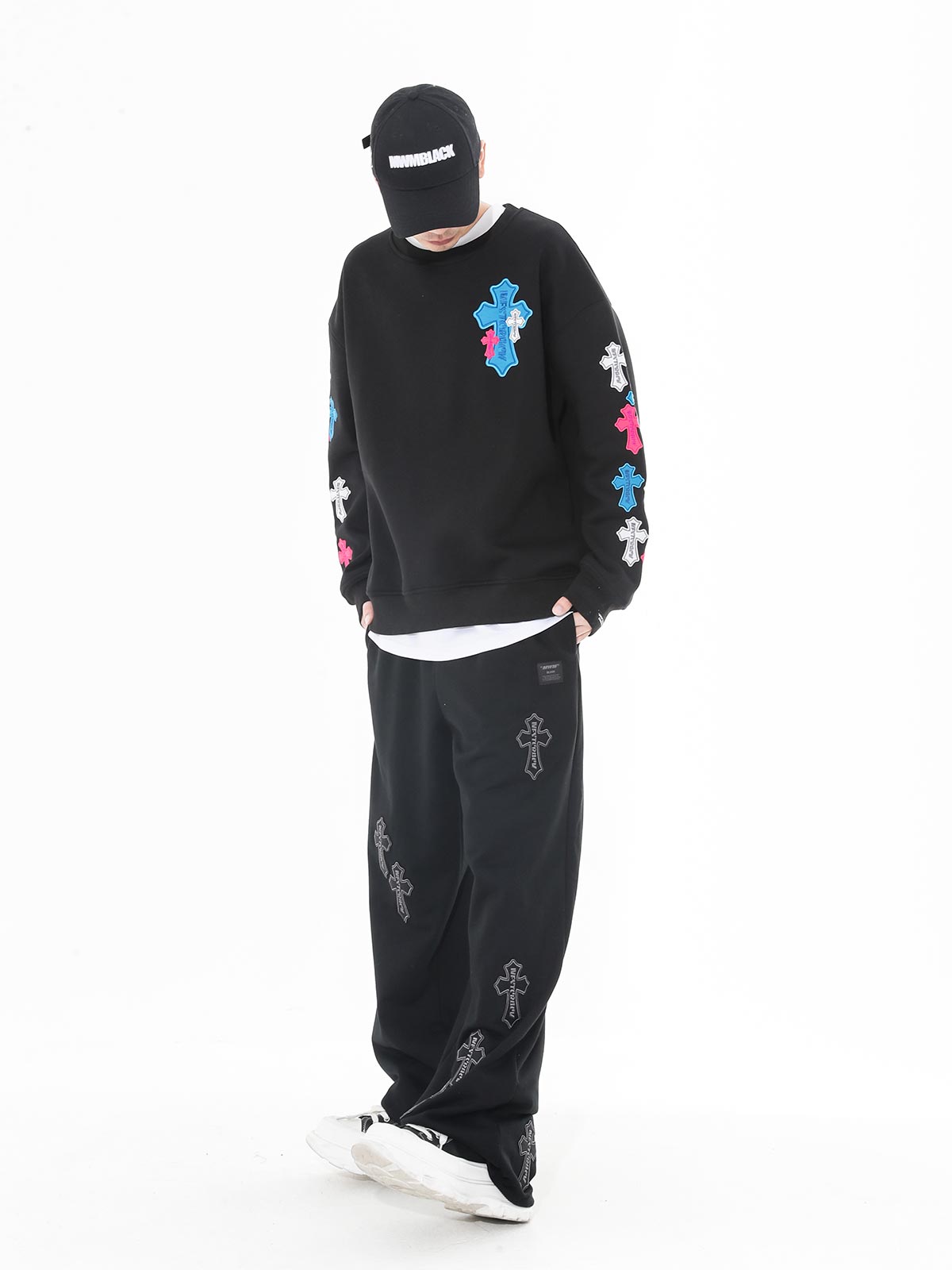 CRISS-CROSS TROUSERS