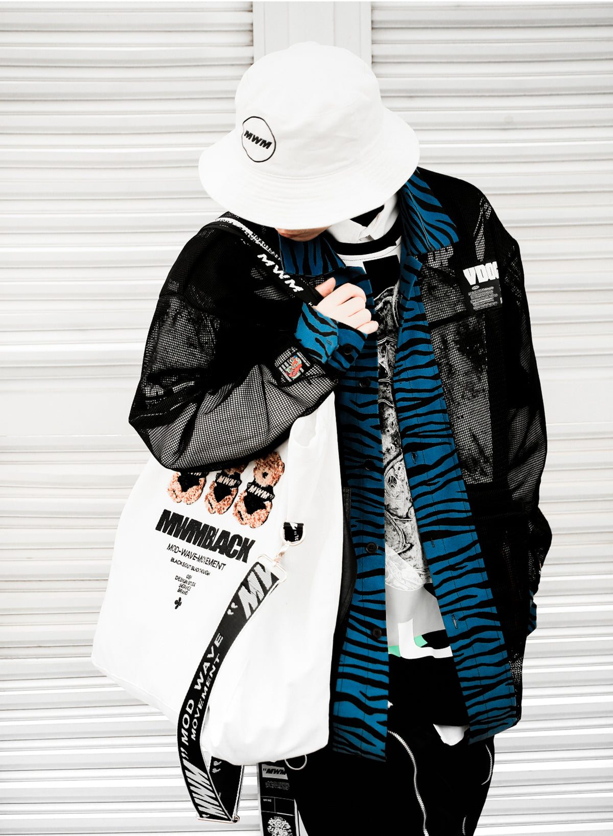 MIKE TEDDY TOTE BAG