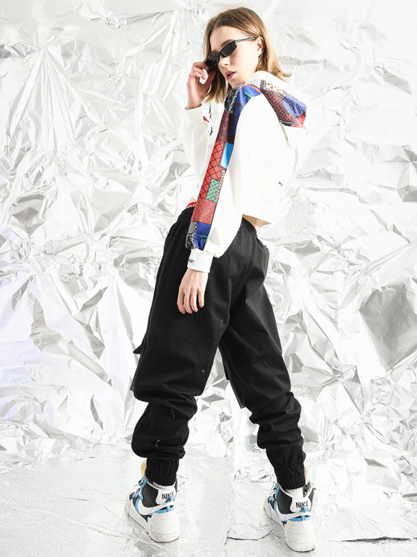 MULTICOLOR CROPPED SWEATSHIRT