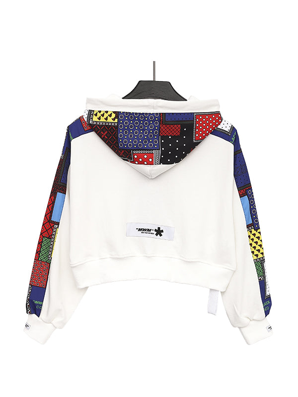 MULTICOLOR CROPPED SWEATSHIRT