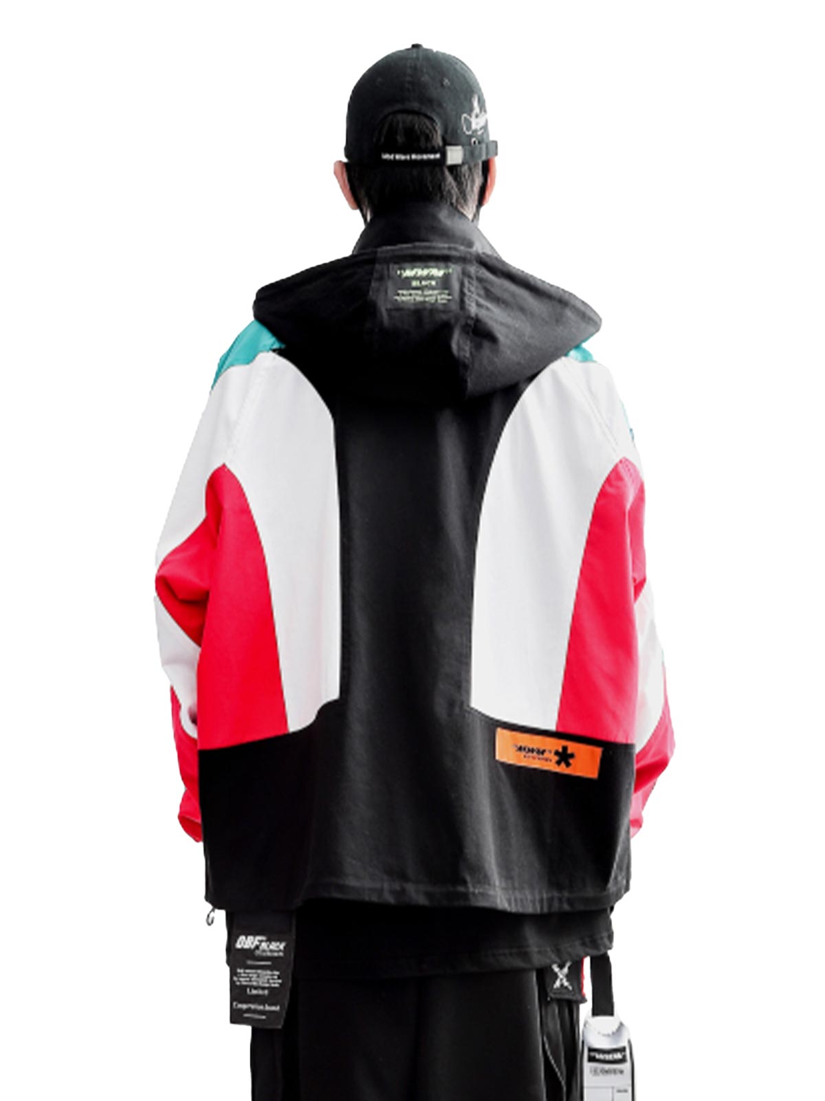 MULTICOLOR PANEL JACKET