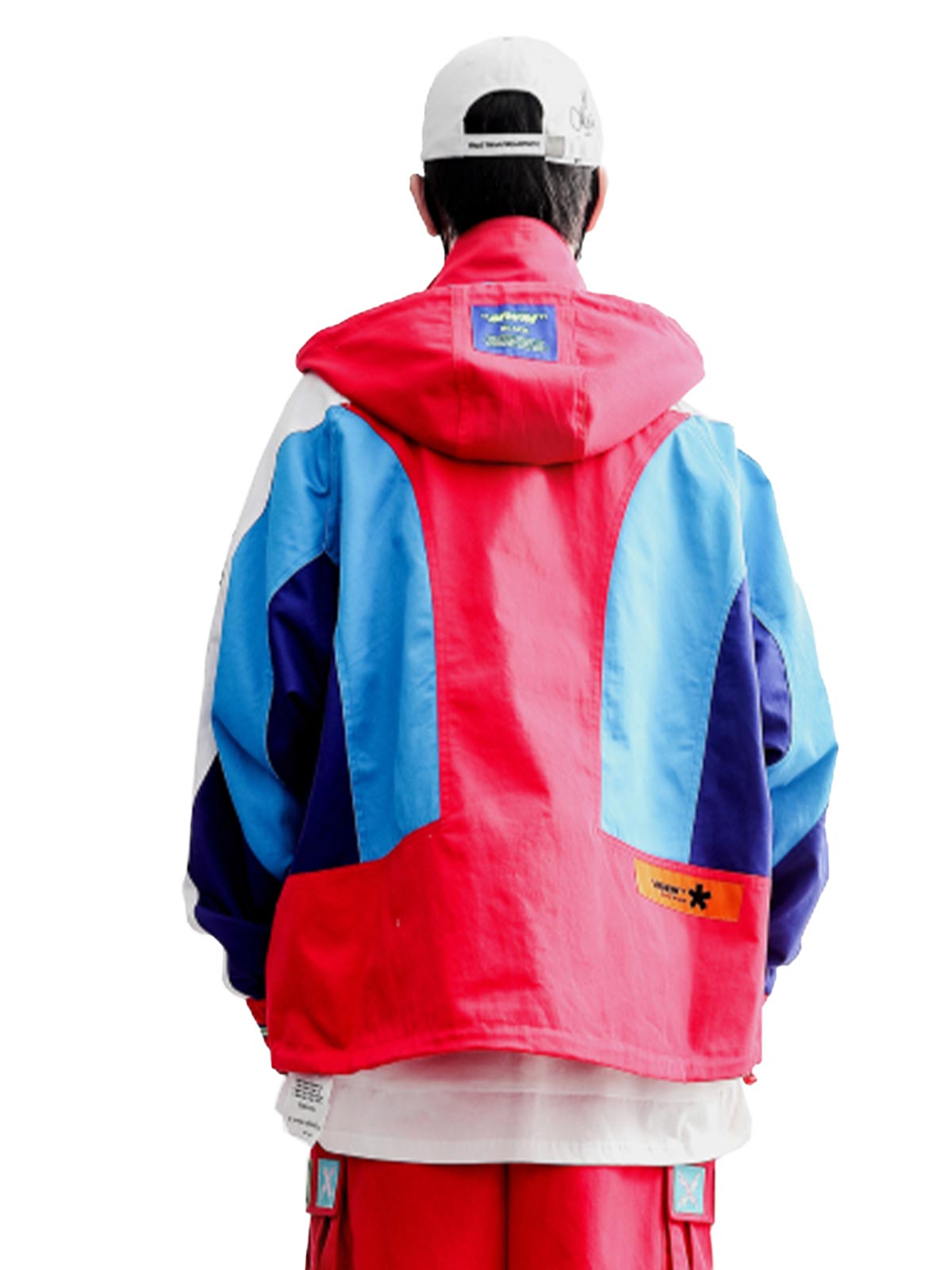 CHAQUETA PANELES MULTICOLOR