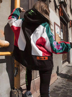 CHAQUETA PANELES MULTICOLOR