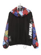 MULTI-COLORED HOODED JACKET