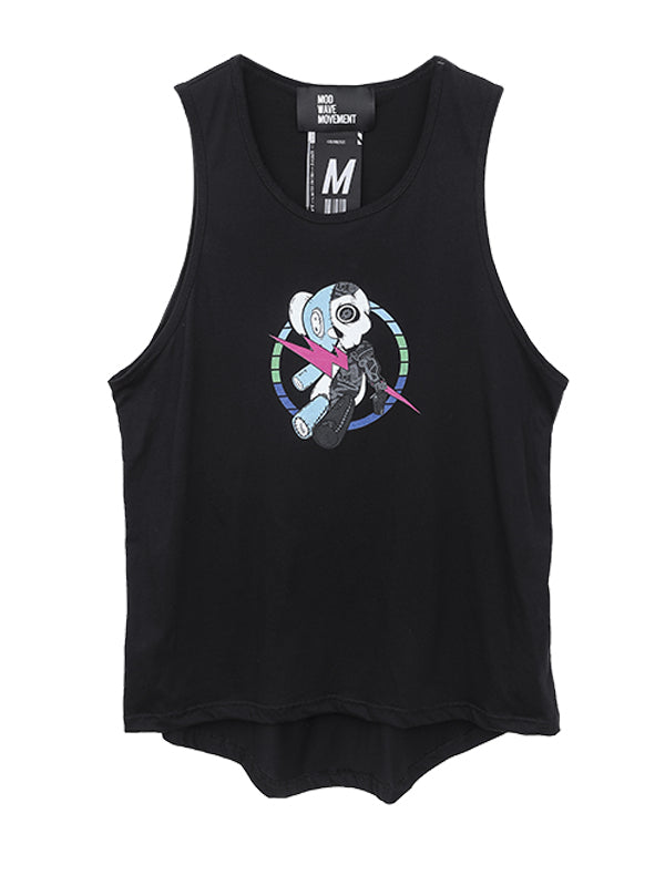 VANGUARD'S DOG SLEEVELESS T-SHIRT