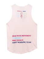 VANGUARD'S DOG SLEEVELESS T-SHIRT