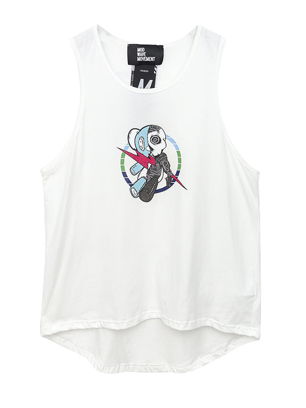 VANGUARD'S DOG SLEEVELESS T-SHIRT
