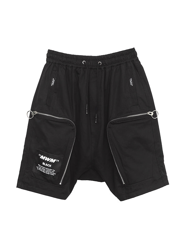 CARGO SHORTS WITH ZIPPERS