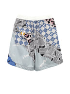 MULTIPRINT BERMUDA SHORTS