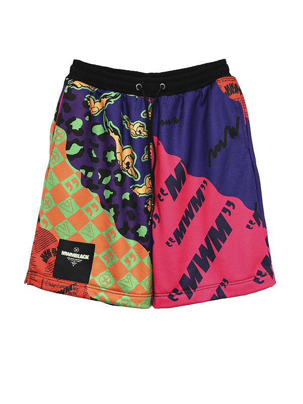 MULTIPRINT BERMUDA SHORTS