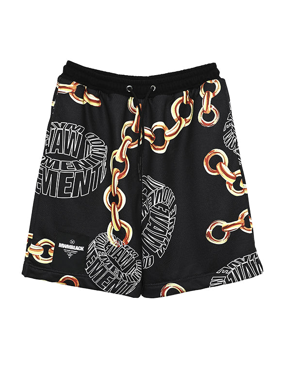 CHAIN BERMUDA SHORTS