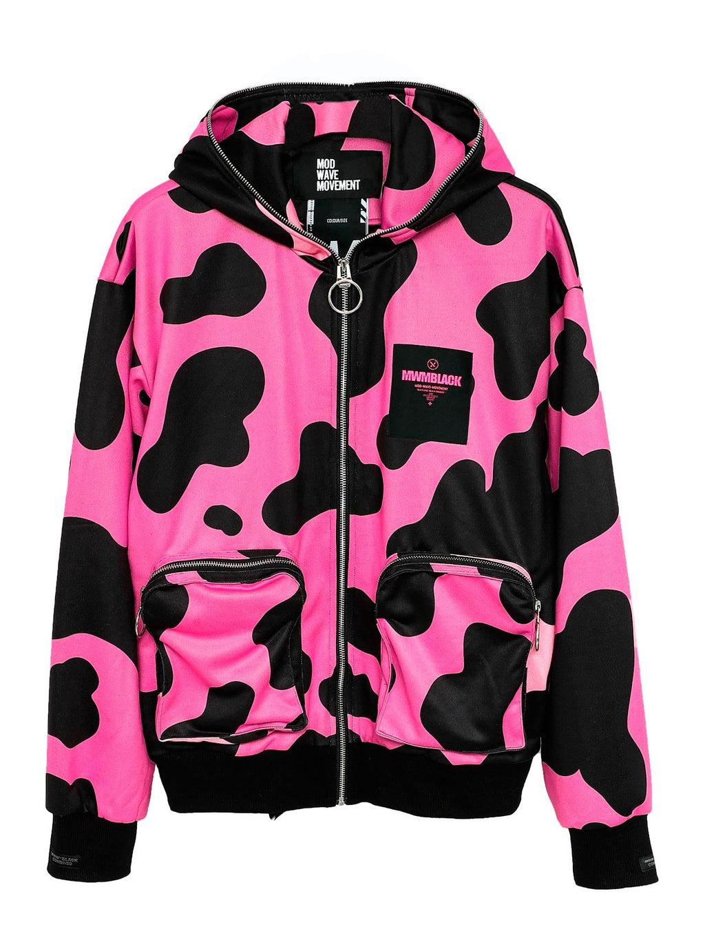 COW PRINT SWEATSHIRT