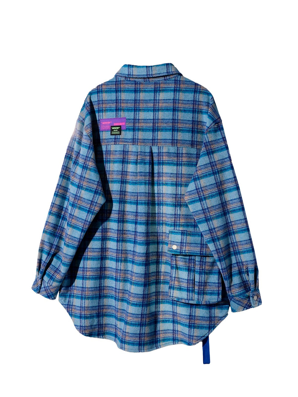 PLAID SHIRT WITH CHAIN