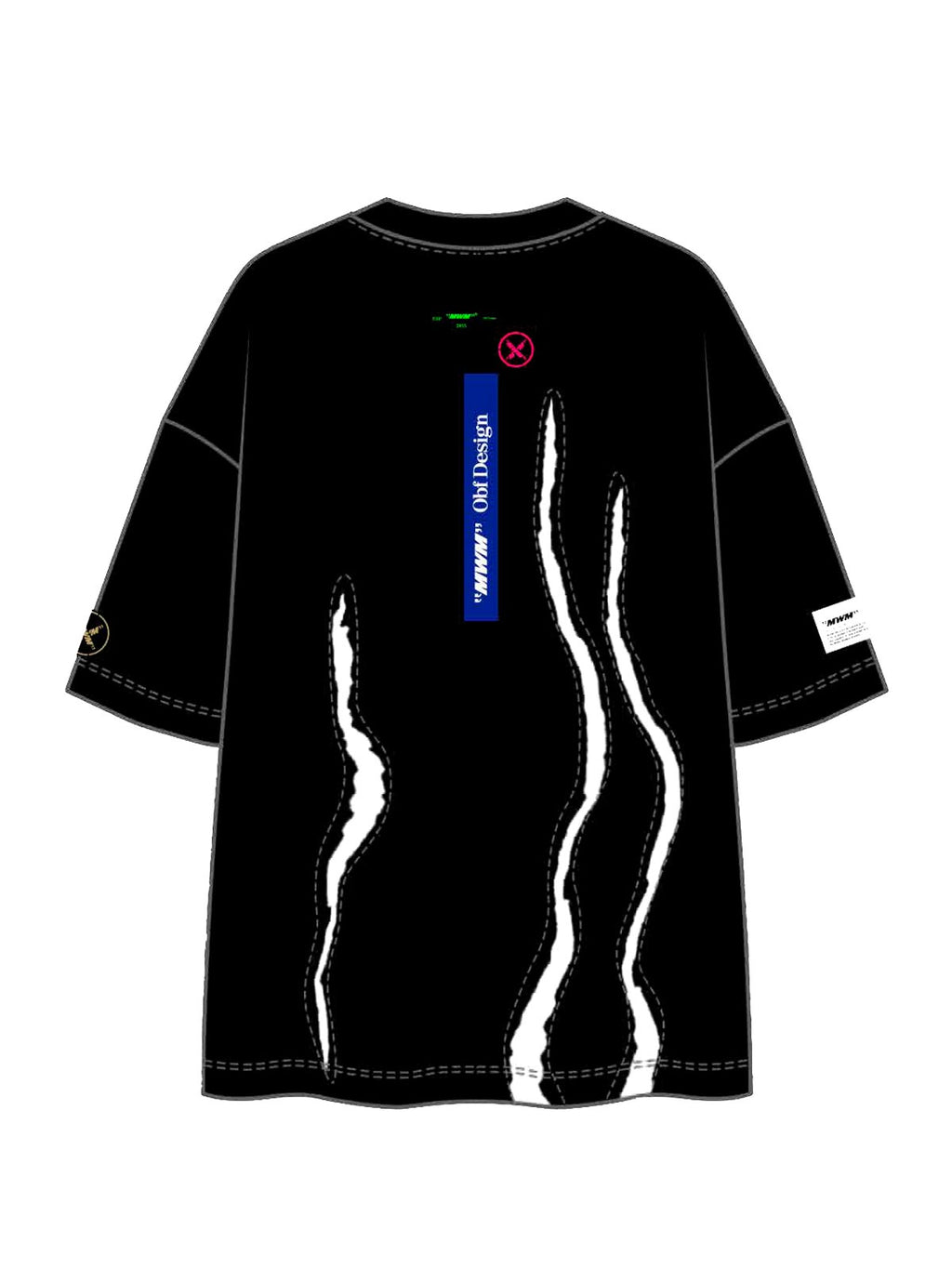 CAMISETA PARCHEADA