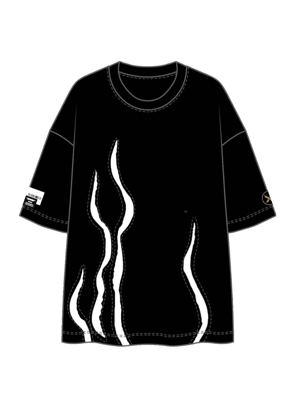 CAMISETA PARCHEADA