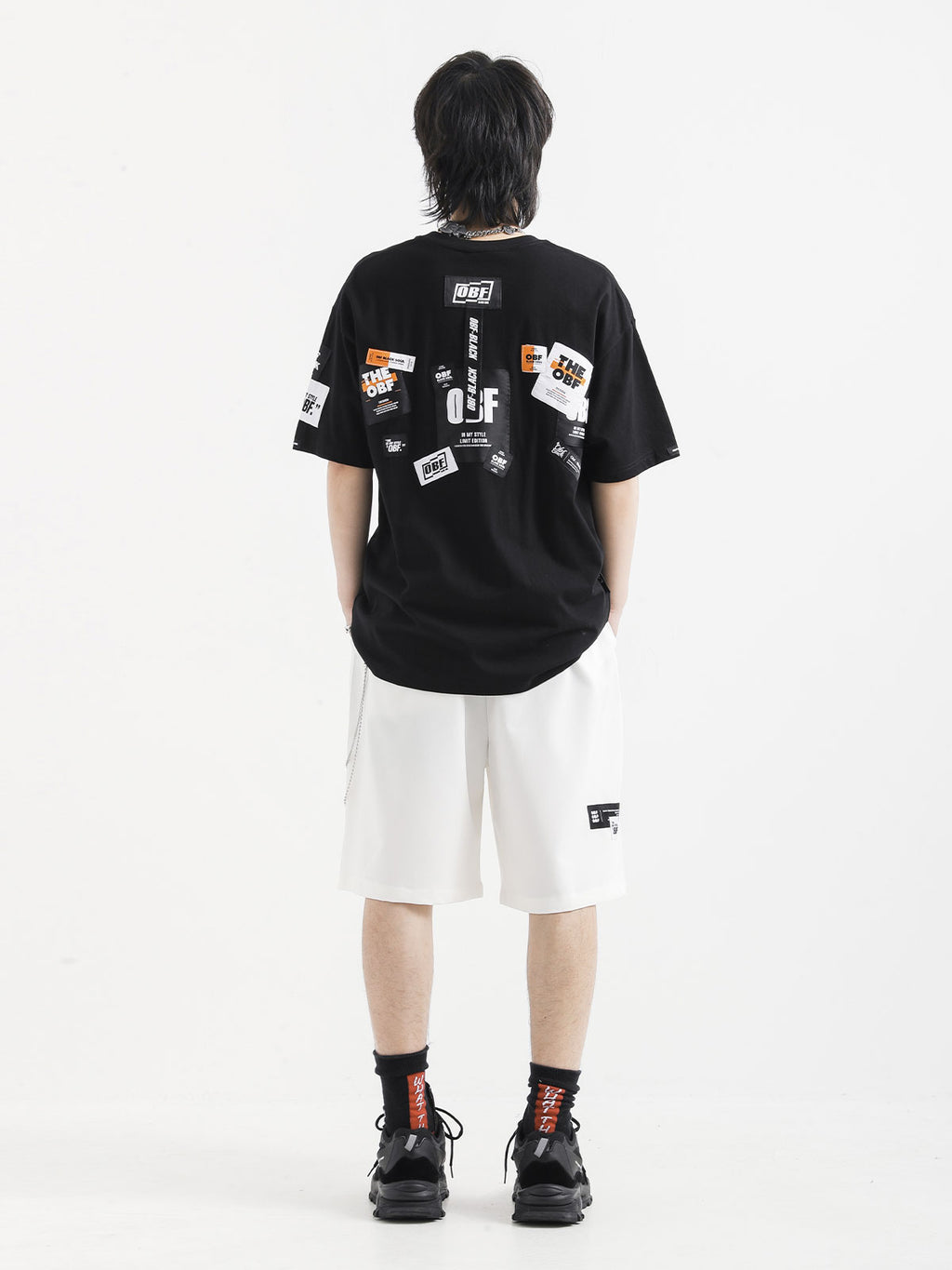 BERMUDA SHORTS WITH CHAIN MWM