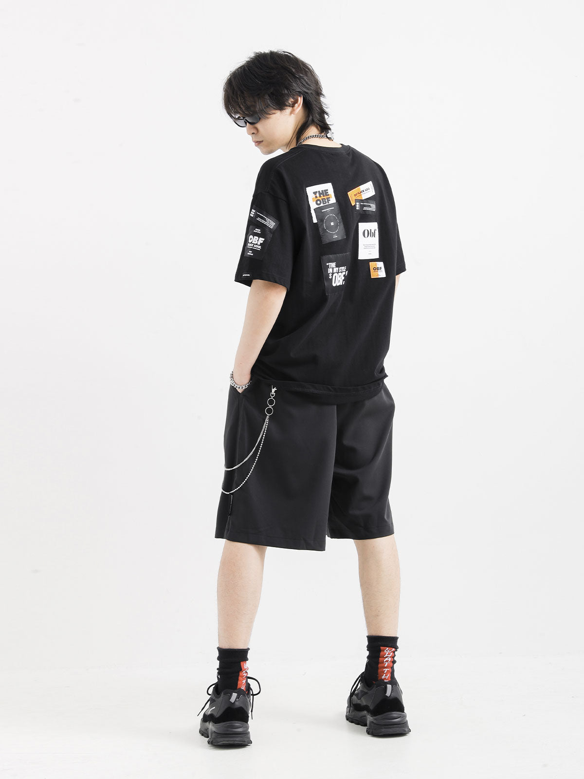 BERMUDA SHORTS WITH CHAIN MWM