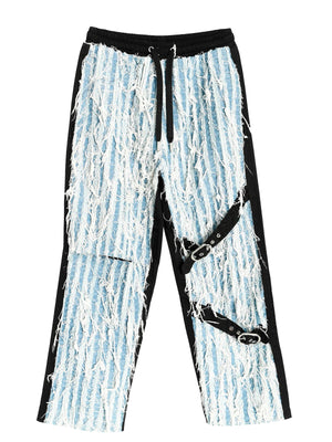 DENIM/BLACK