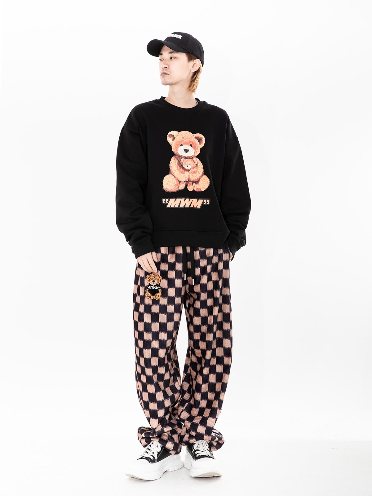PANTALÓN TEDDY A CUADROS