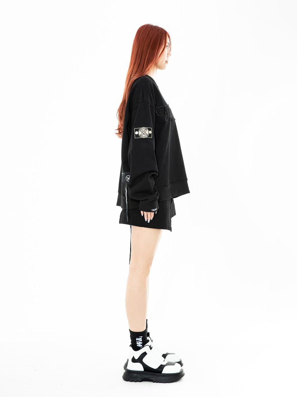 EMBROIDERED MWM LOGO SWEATSHIRT