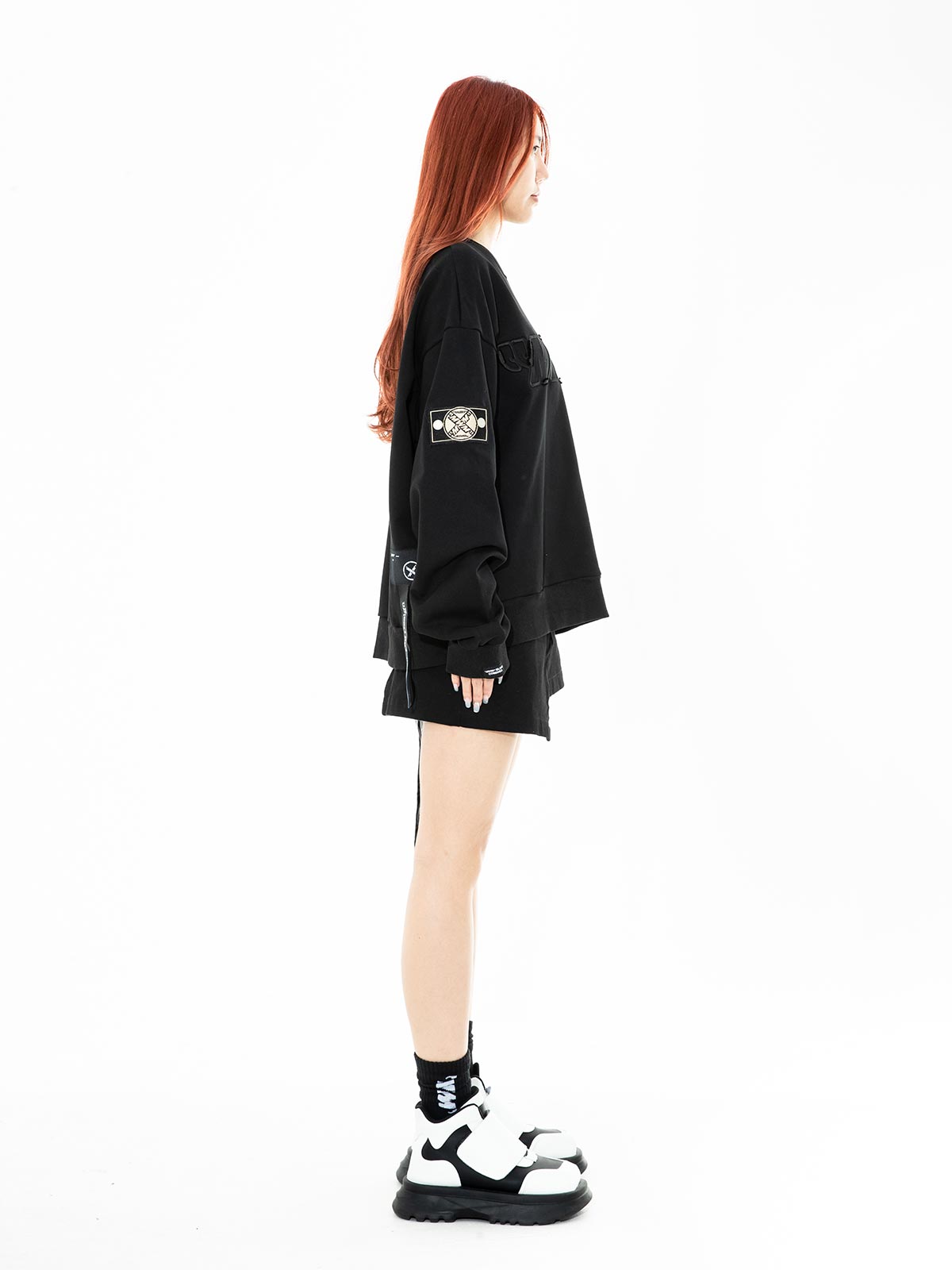 EMBROIDERED MWM LOGO SWEATSHIRT