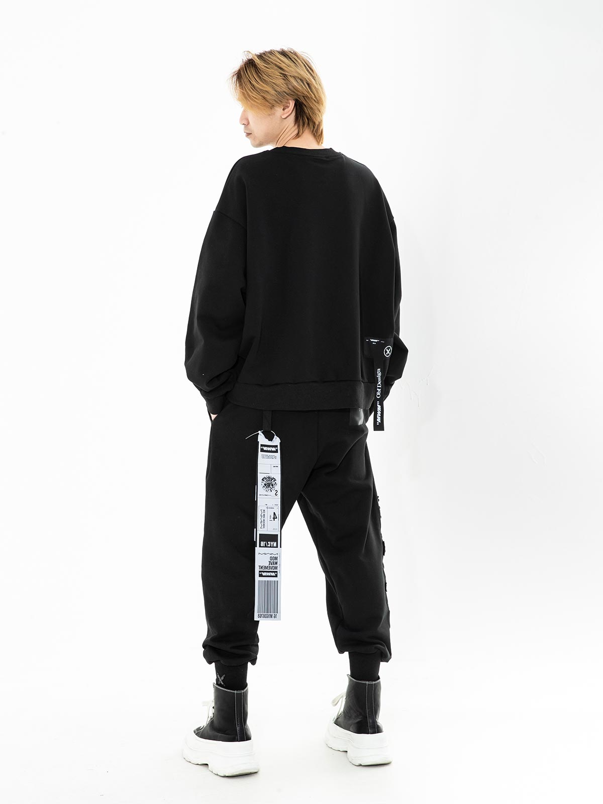 EMBROIDERED MWM LOGO SWEATSHIRT