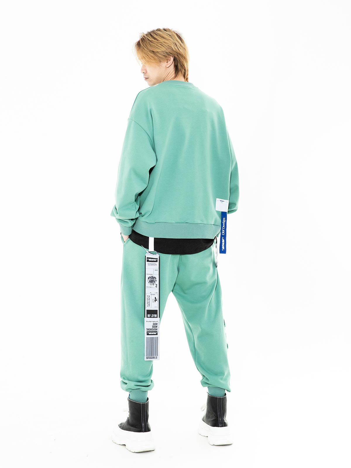 EMBROIDERED MWM LOGO SWEATSHIRT