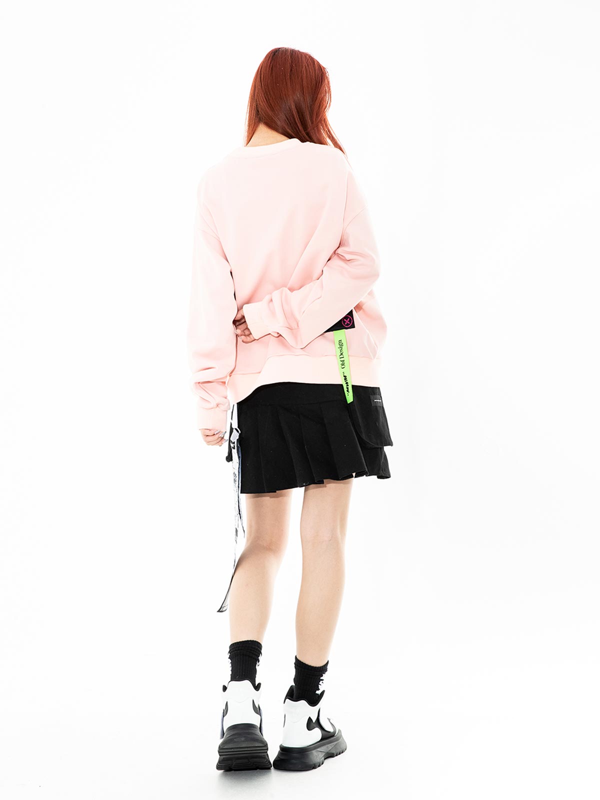 EMBROIDERED MWM LOGO SWEATSHIRT