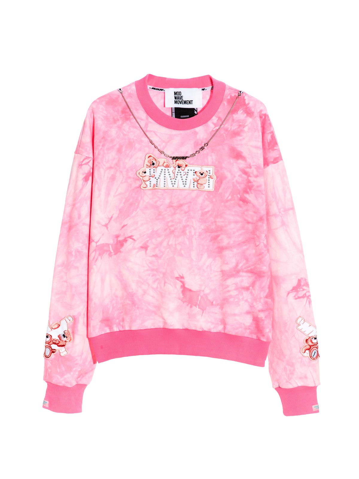 TEDDY TIE DYE SWEATER