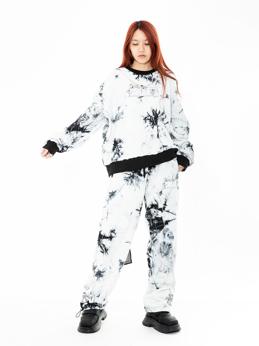 TEDDY TIE DYE SWEATER