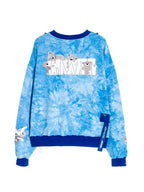 TEDDY TIE DYE SWEATER