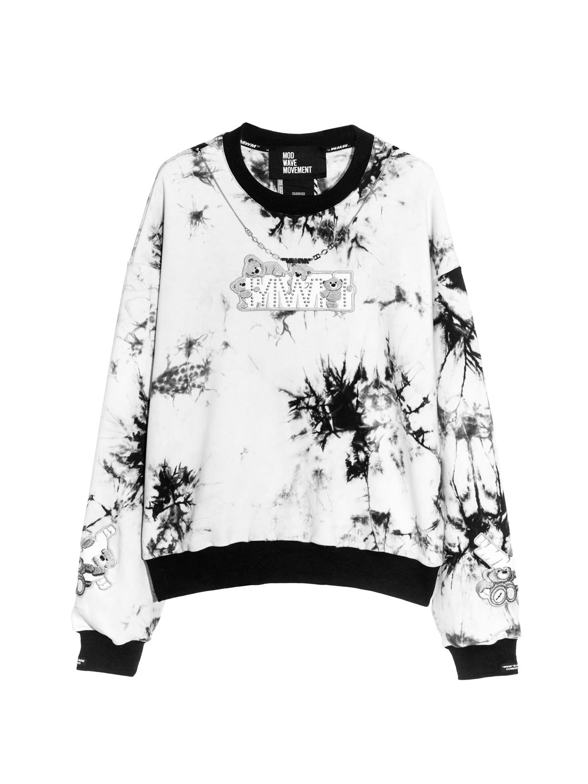 TEDDY TIE DYE SWEATER