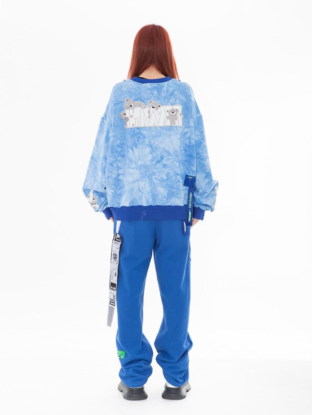 TEDDY TIE DYE SWEATER