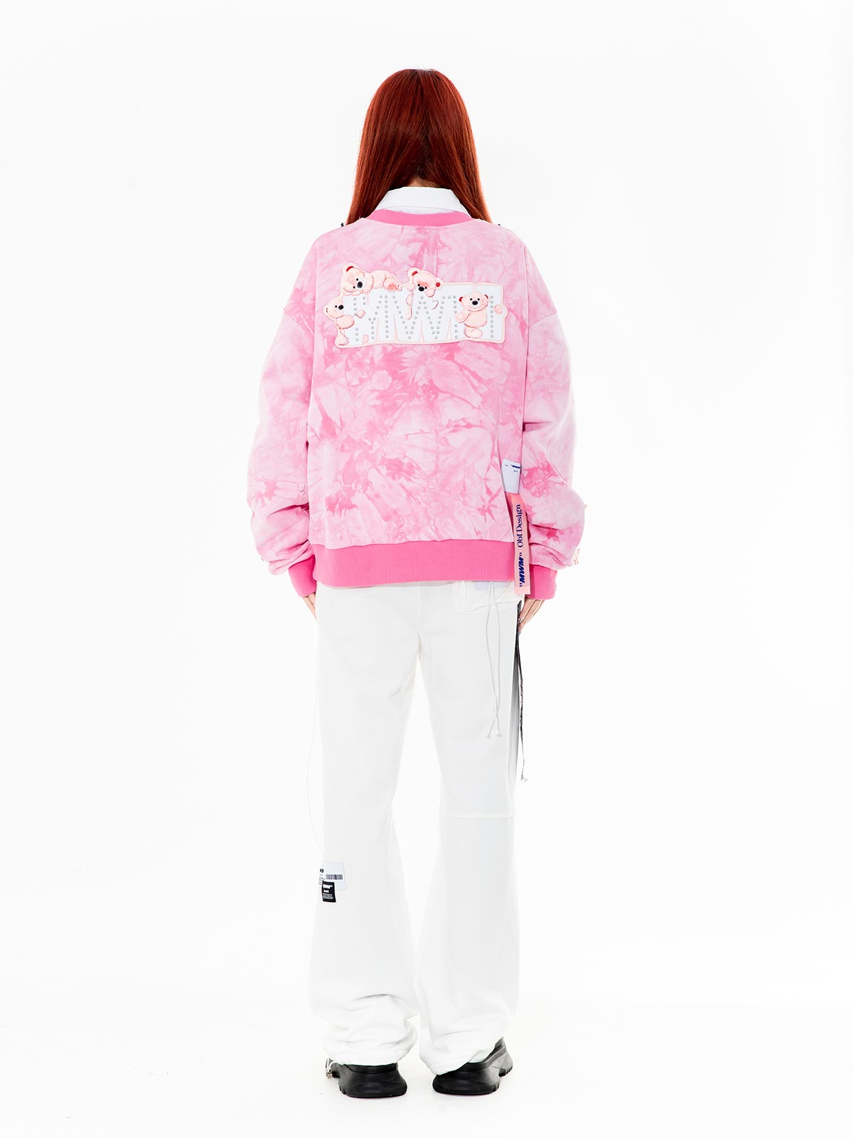 TEDDY TIE DYE SWEATER