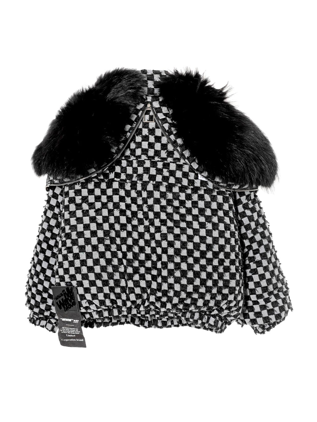 QUILTED DENIM COAT