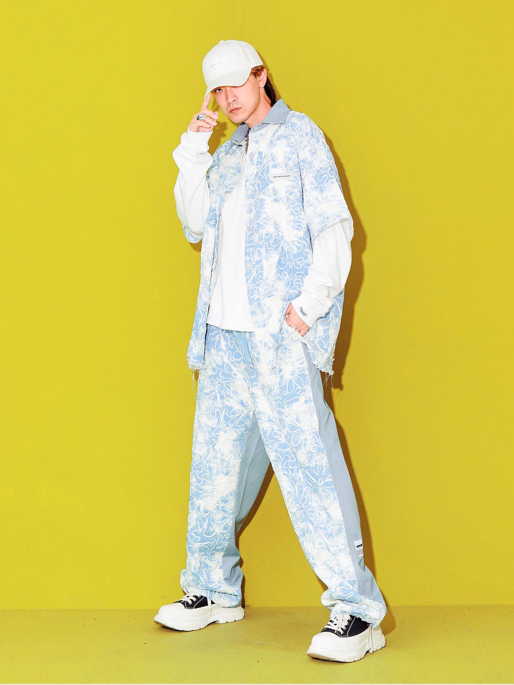 FLORAL TROUSERS