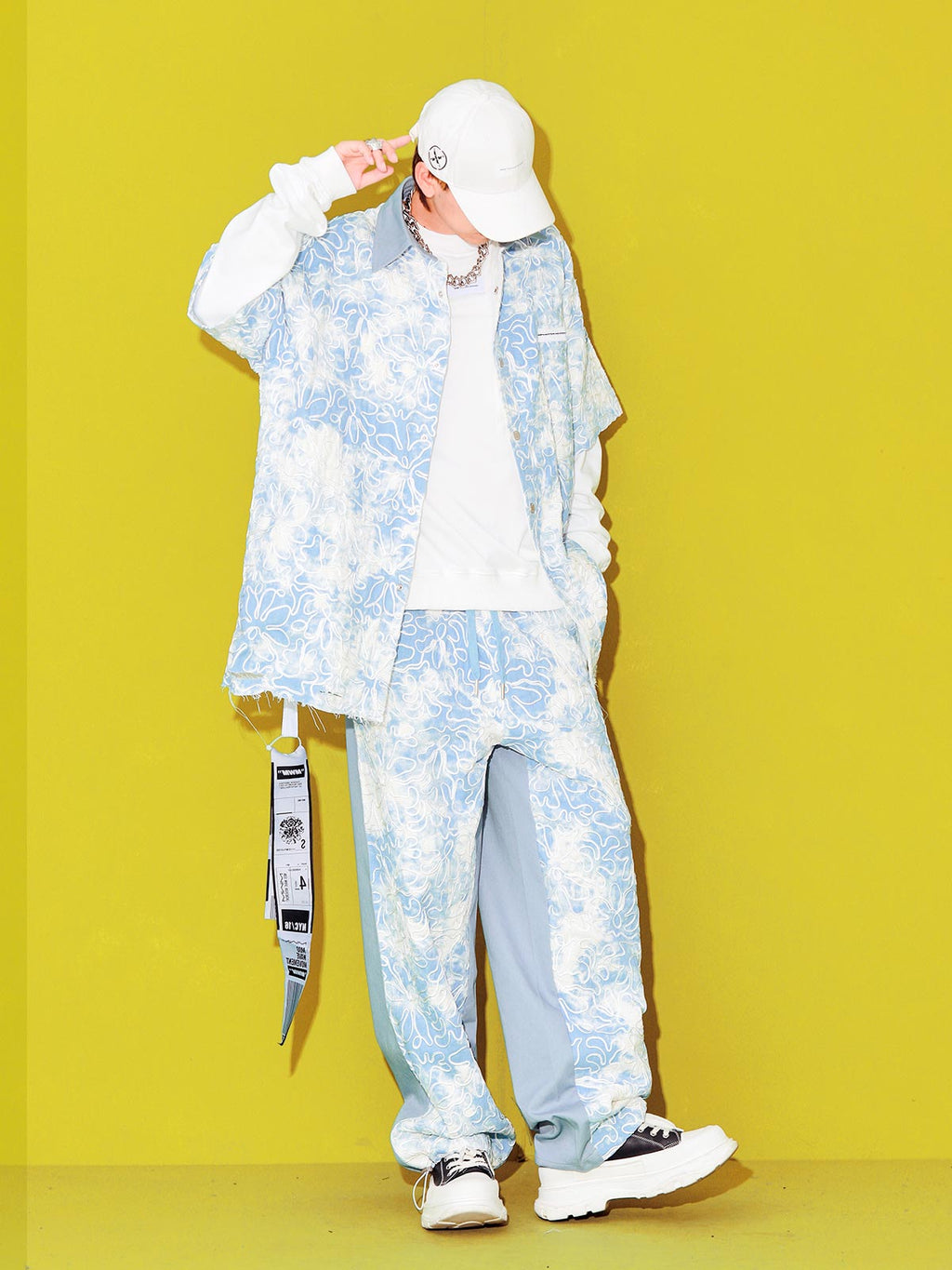 FLORAL TROUSERS