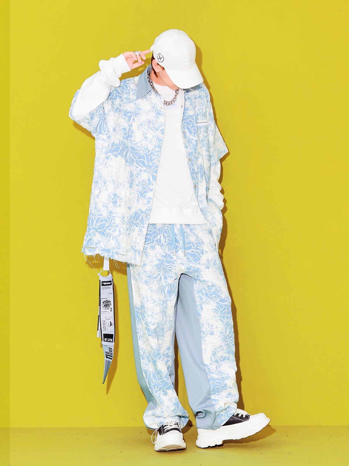 FLORAL TROUSERS