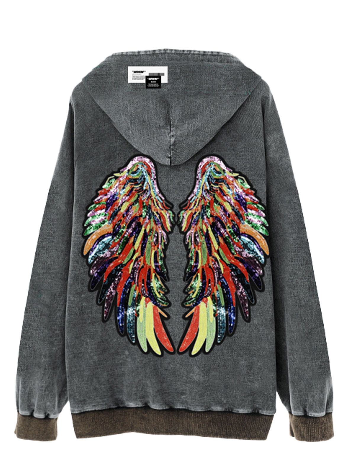 SUDADERA ALAS CON CAPUCHA