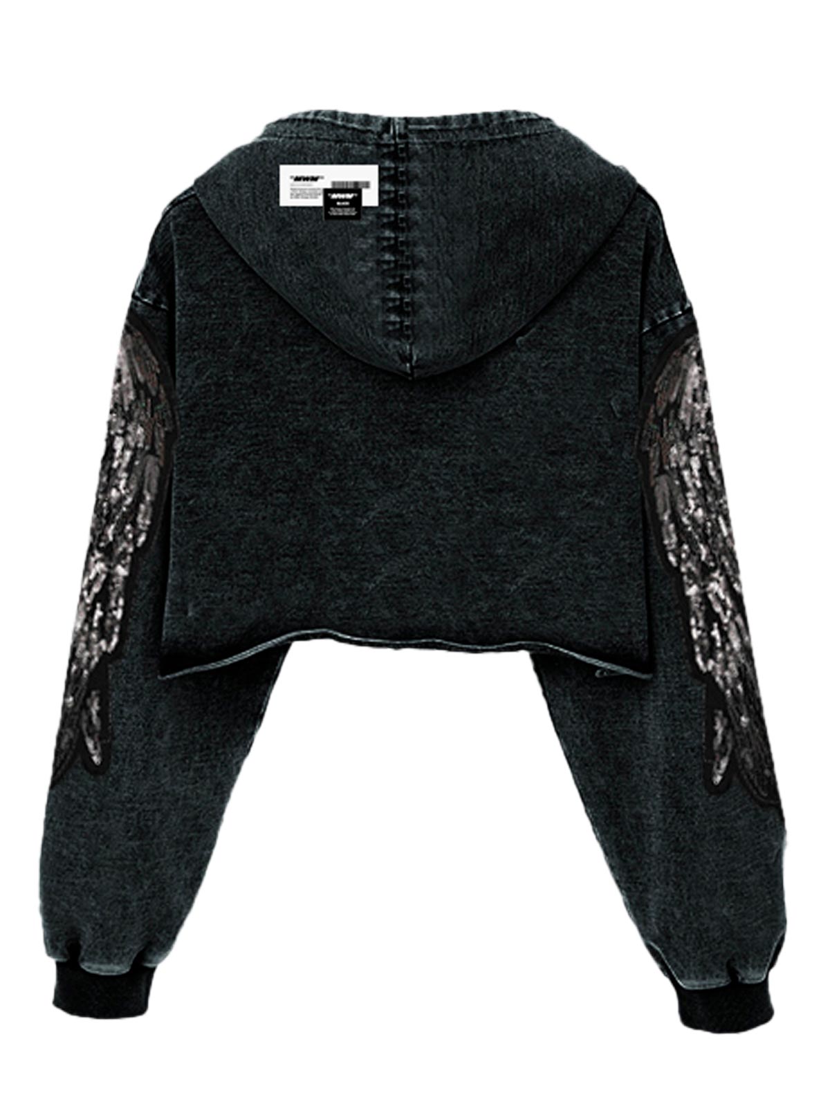 CROPPED WING SWEATSHIRT