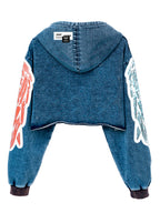 CROPPED WING SWEATSHIRT