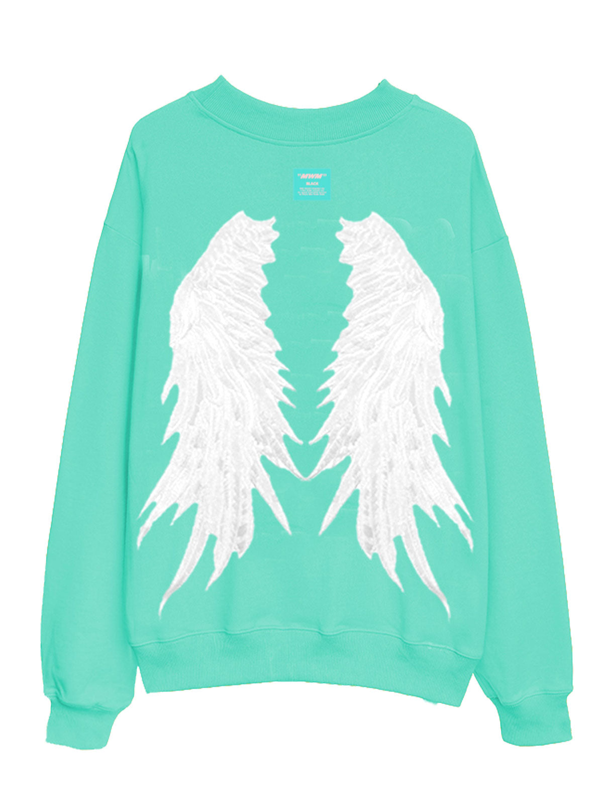 EMBROIDERED WINGS SWEATSHIRT