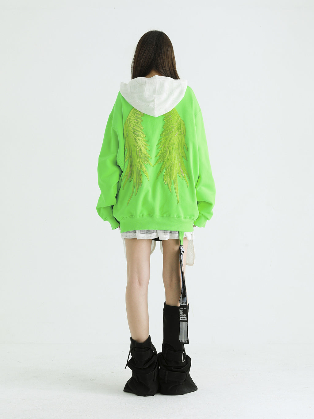 EMBROIDERED WINGS SWEATSHIRT