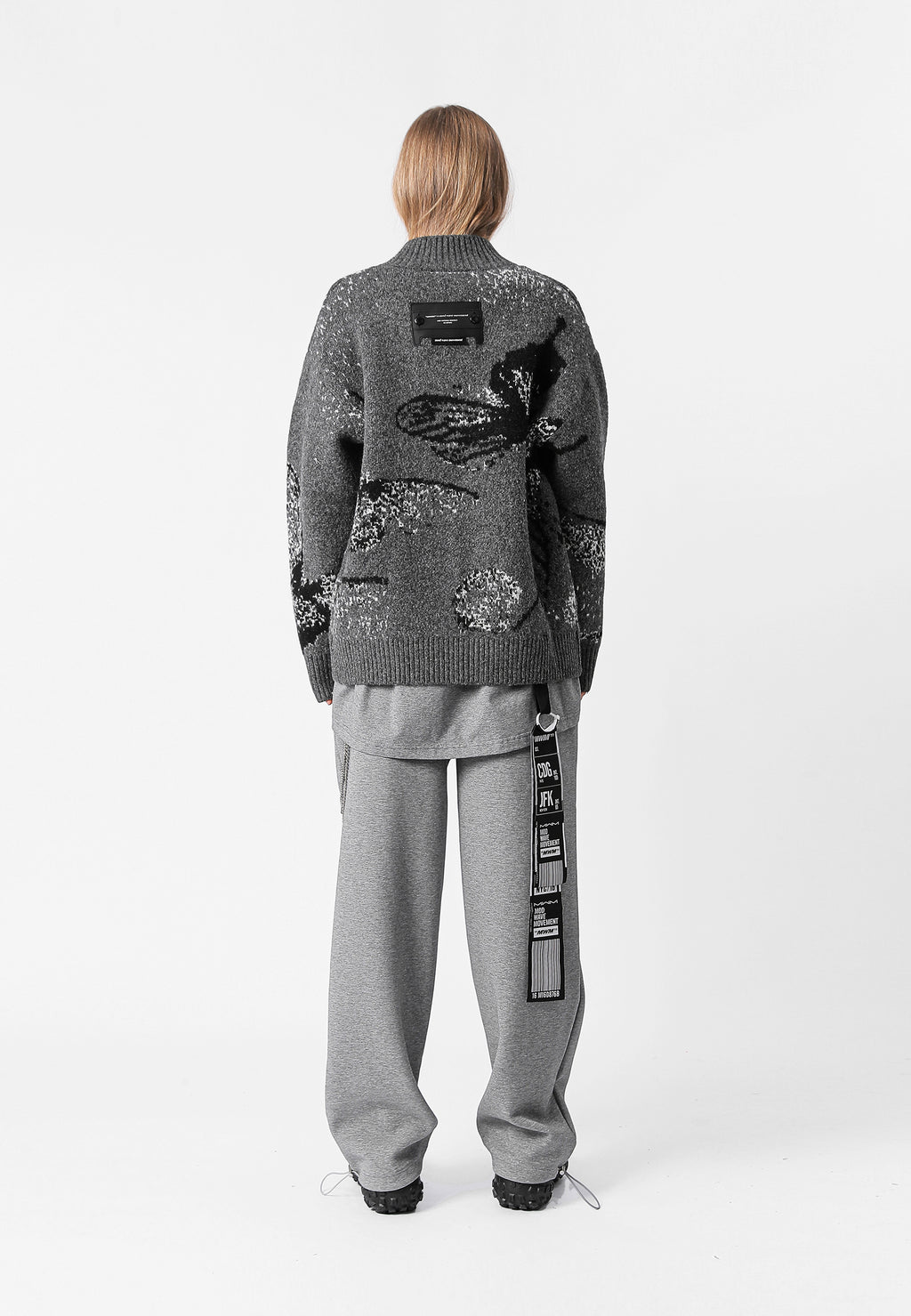 MWM KNITTED CARDIGAN WITH ZIPPER