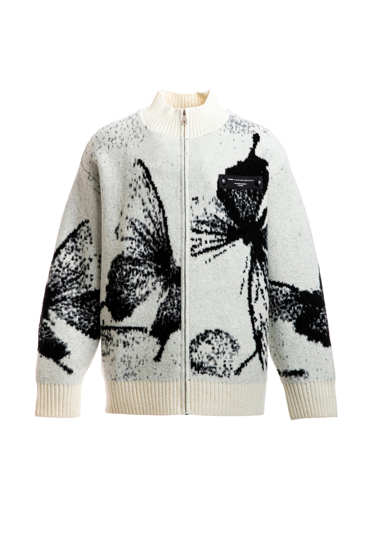MWM KNITTED CARDIGAN WITH ZIPPER