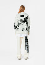 MWM KNITTED CARDIGAN WITH ZIPPER